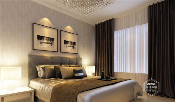 現代簡約風窗簾設計