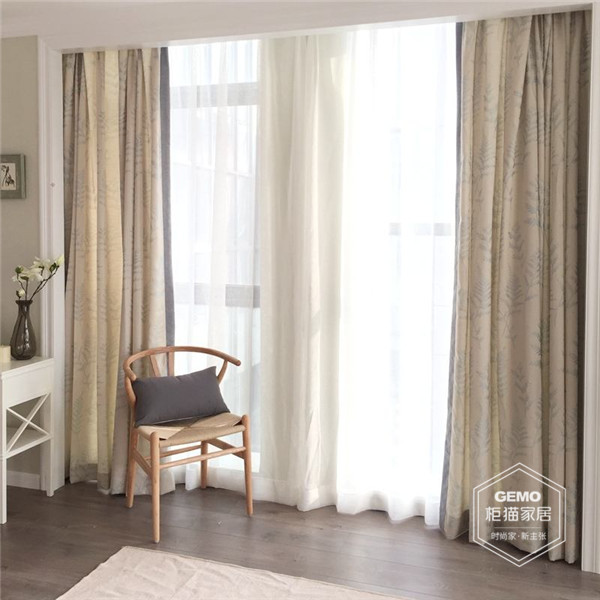 現代簡約風窗簾設計