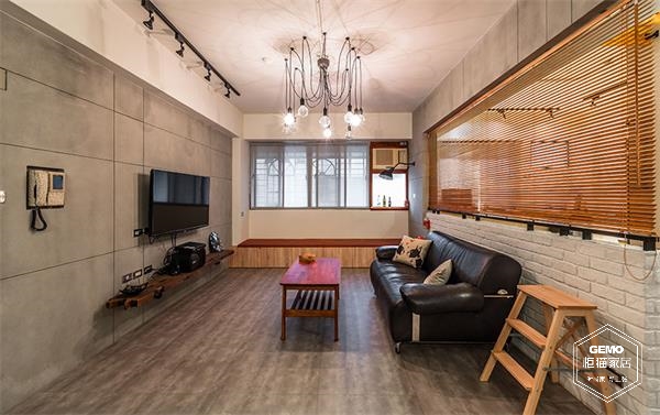 工業風格效果圖