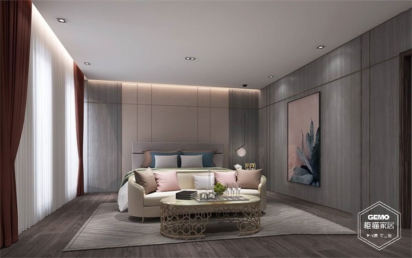 現代輕奢風裝修圖片