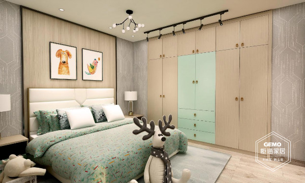 全屋整裝兒童房應該怎么設計