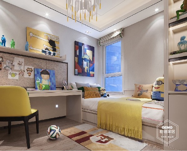 全屋整裝兒童房應該怎么設計